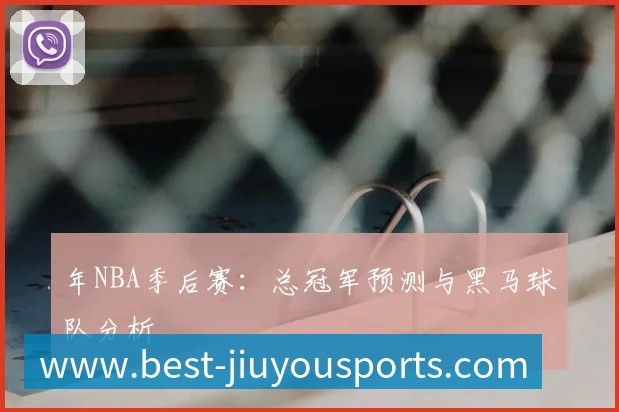 年NBA季后赛：总冠军预测与黑马球队分析